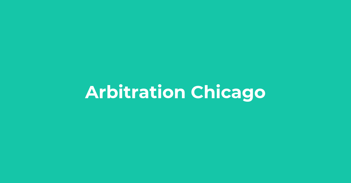 Arbitration Chicago