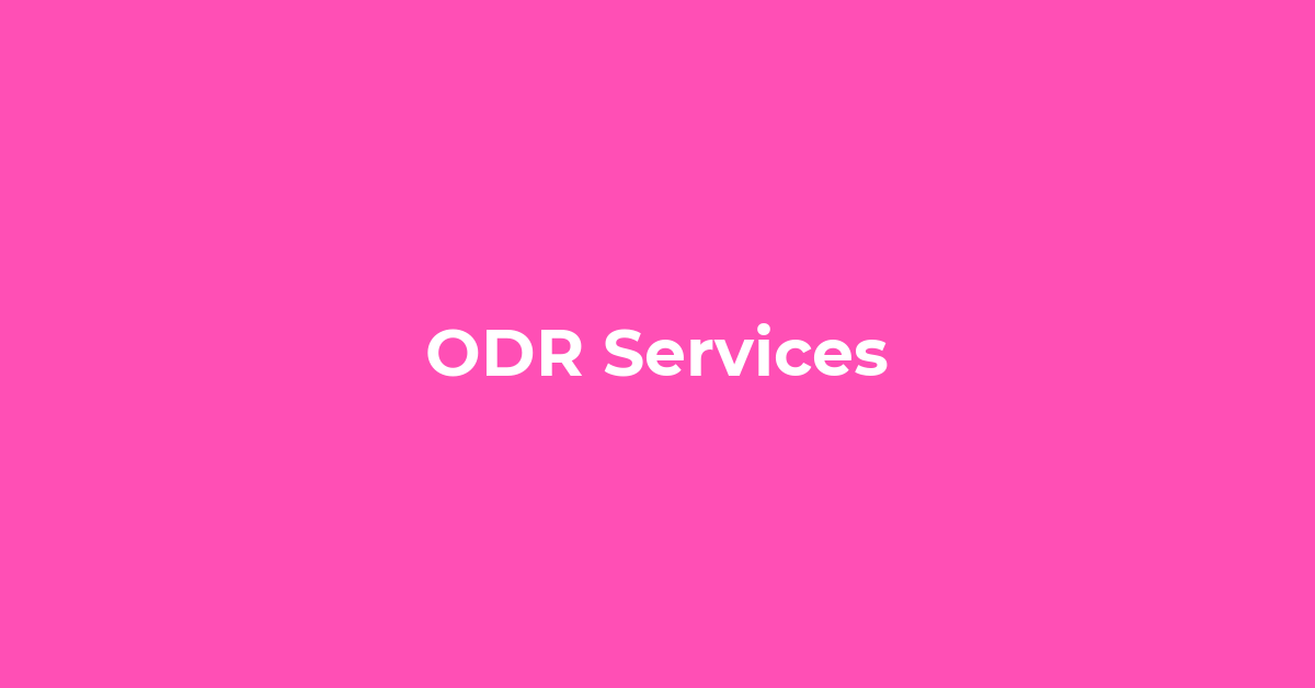 ODR Services post