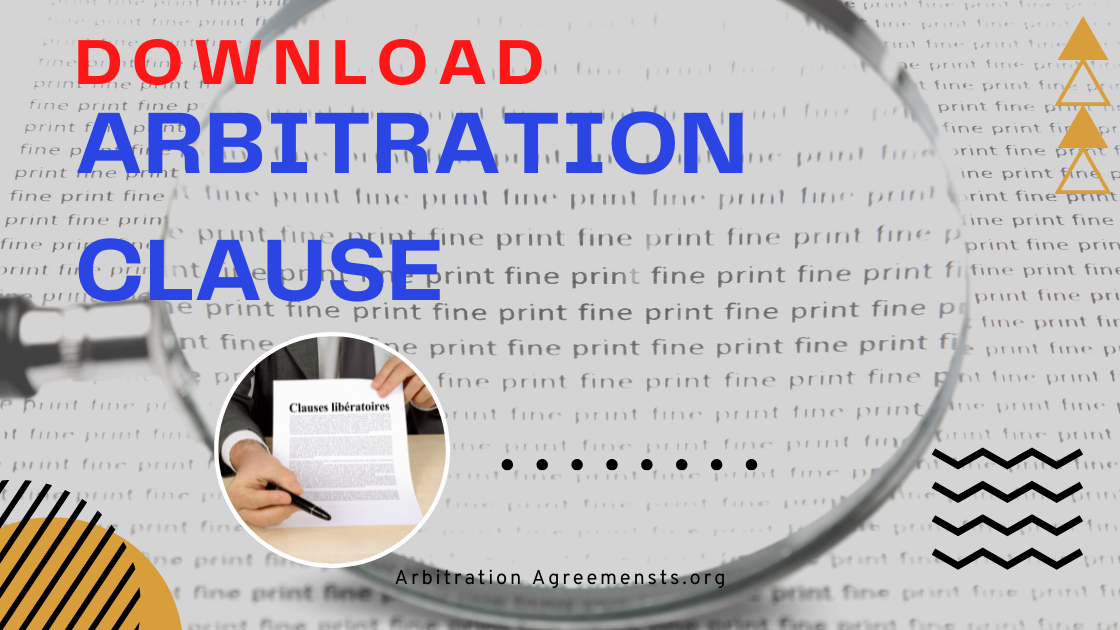 Download Arbitration Clause post
