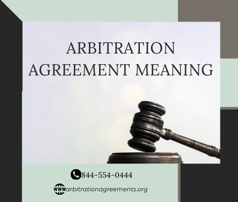 Arbitration Agreement Meaning post