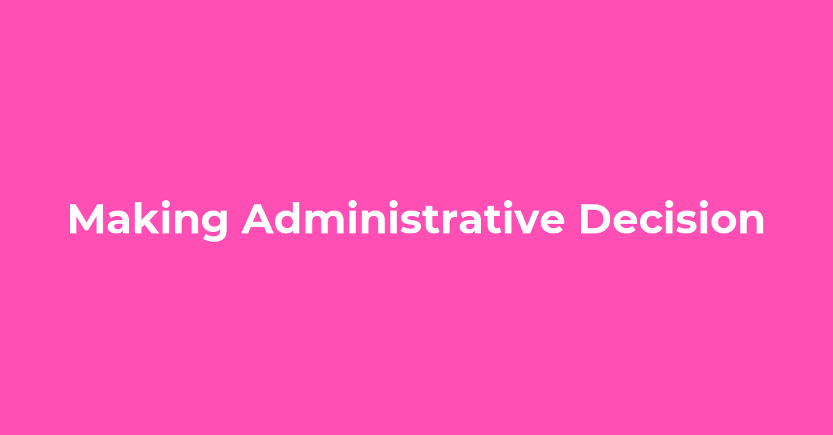 What We Do: Administrative Review Council post
