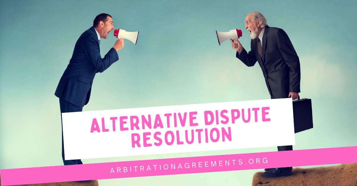 Alternative Dispute Resolution post