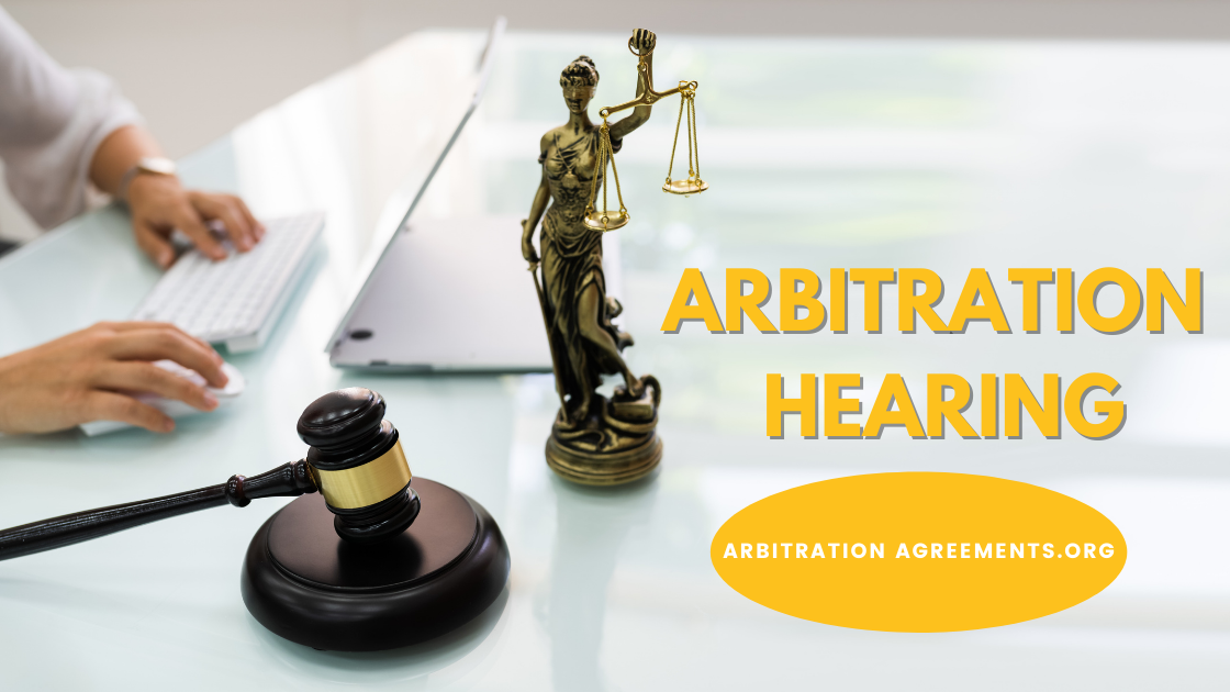 Arbitration Hearing post