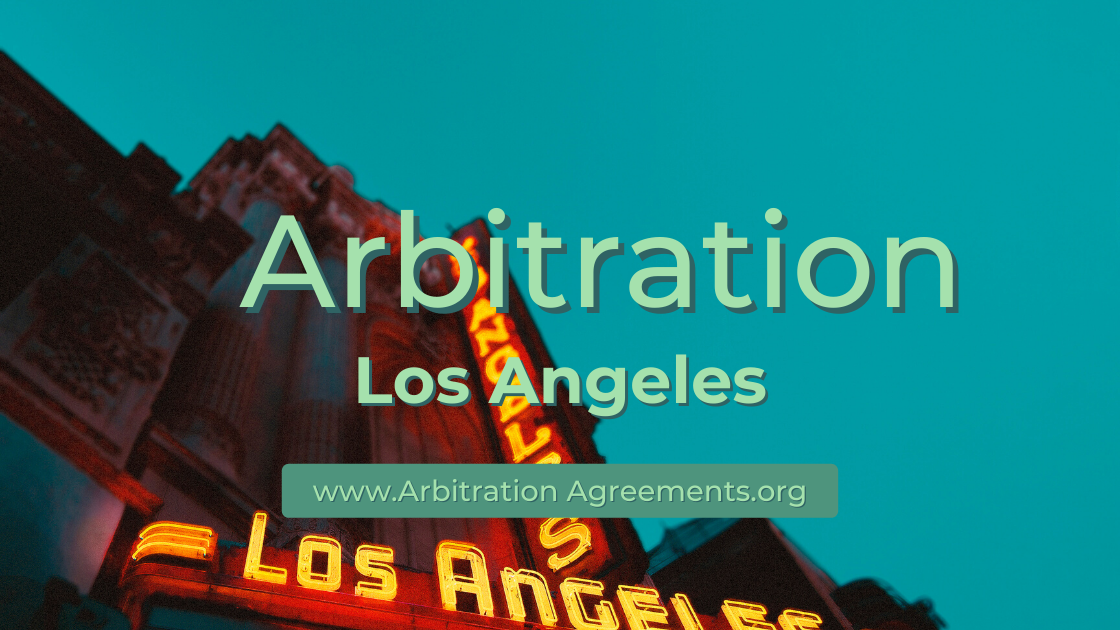 Arbitration Los Angeles post