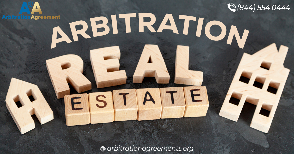 Arbitration Real Estate post