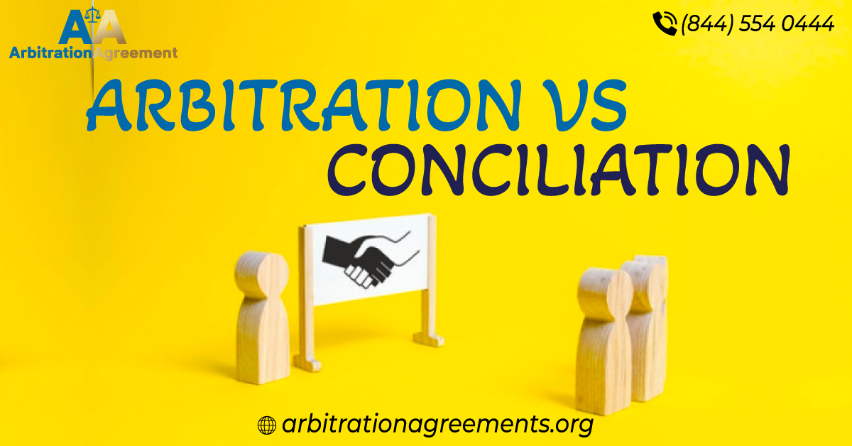 Arbitration vs Conciliation post