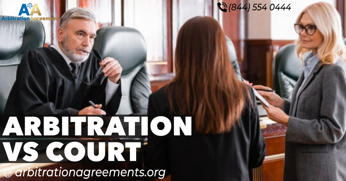 Arbitration vs Court post