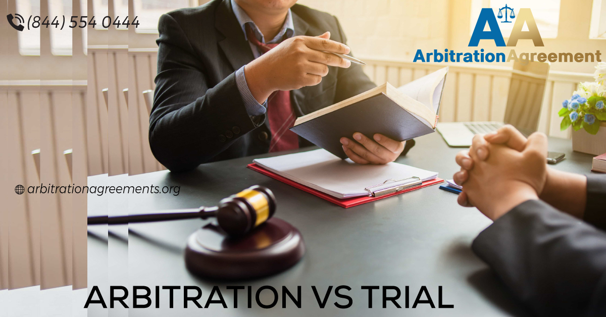 Arbitration vs Trial post