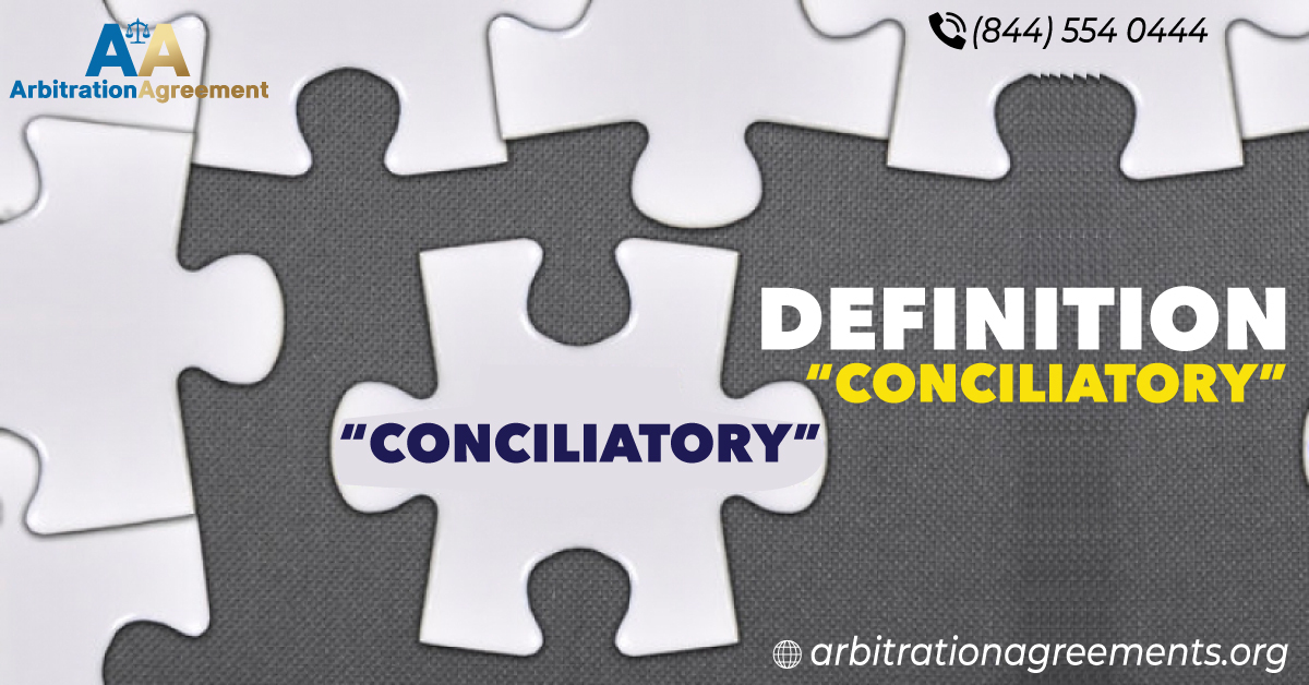 “Conciliatory” Definition post