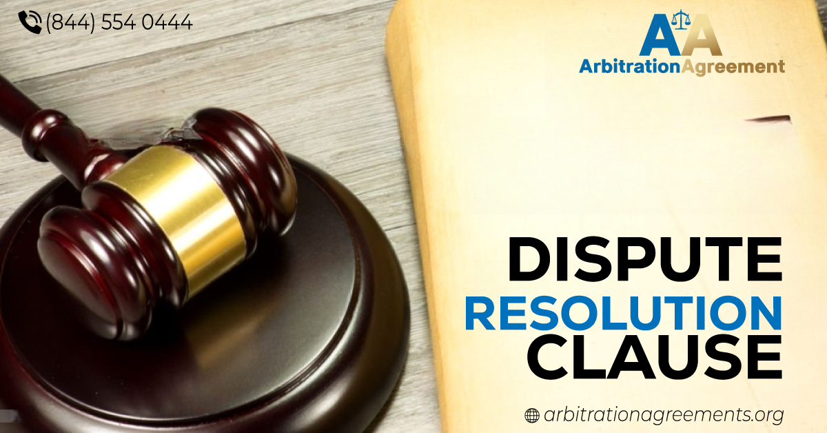 Dispute Resolution Clause post