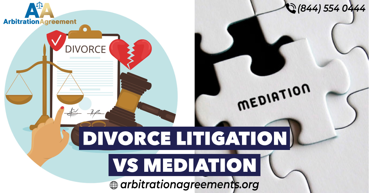 Divorce Litigation vs Mediation post
