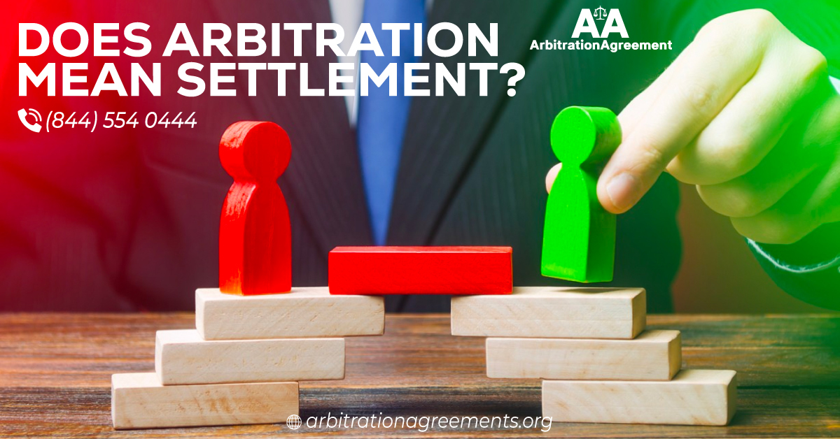 Does Arbitration Mean Settlement? post