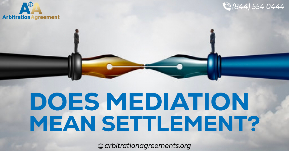 Does Mediation Mean Settlement? post