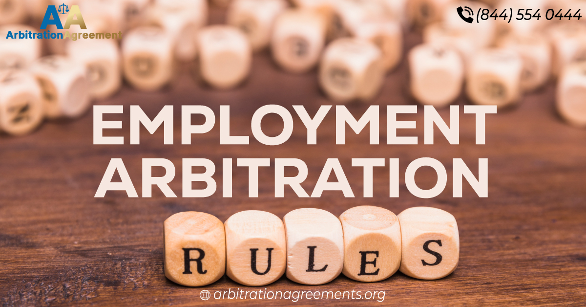 Employment Arbitration Rules post