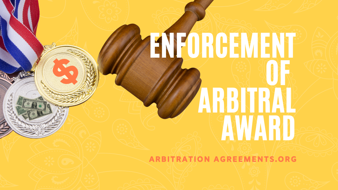 Enforcement of Arbitral Award