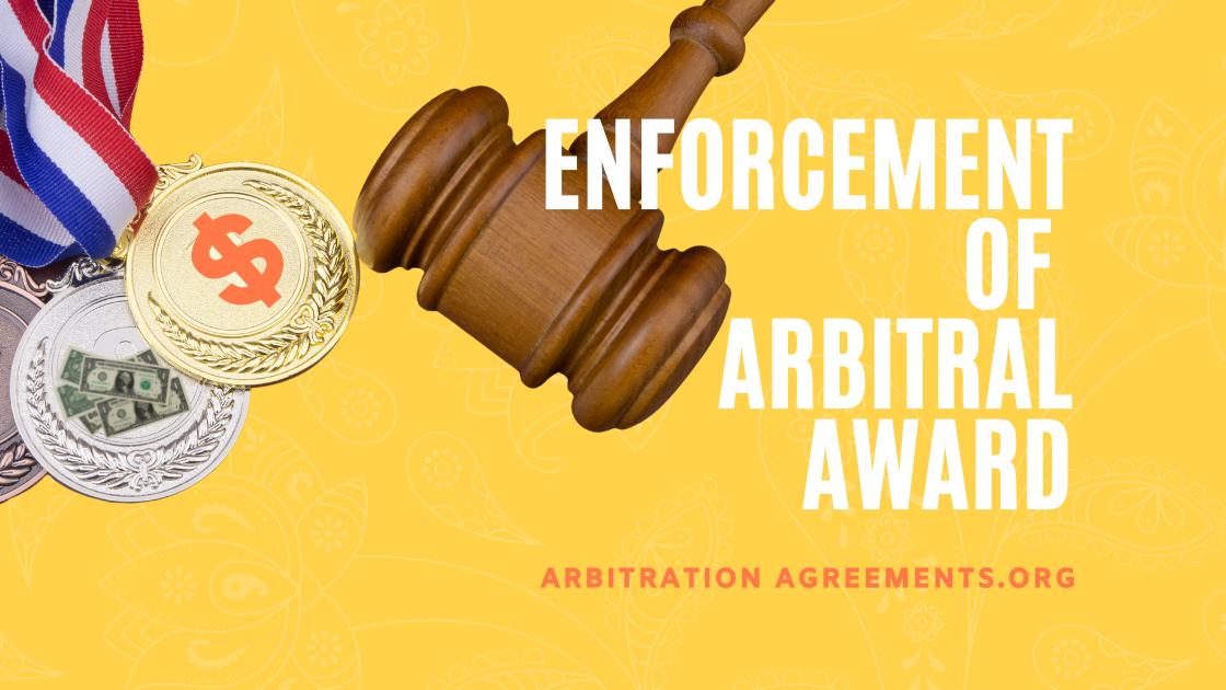 assignment of arbitral awards the what how and why