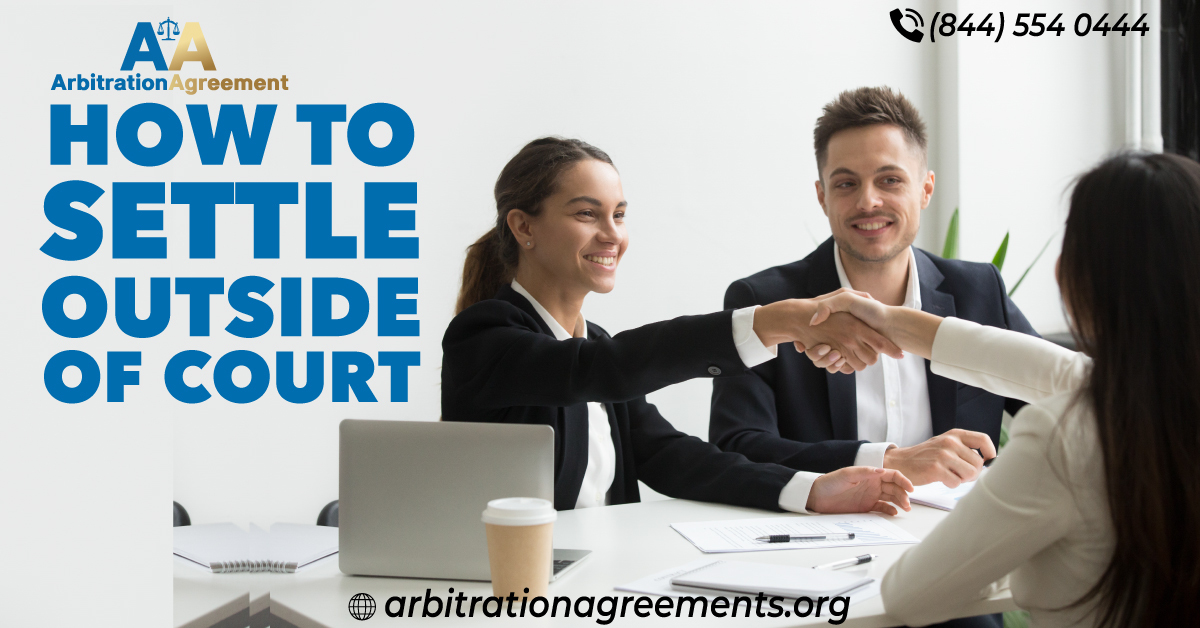 How to Settle Outside of Court post