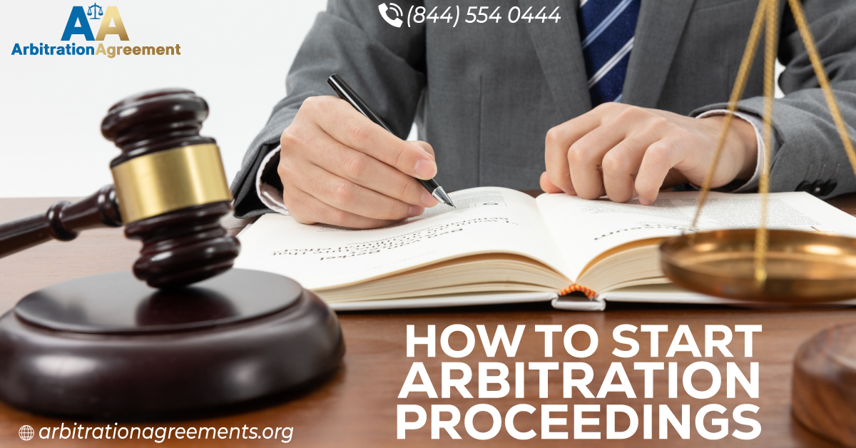 How To Start Arbitration Proceedings post