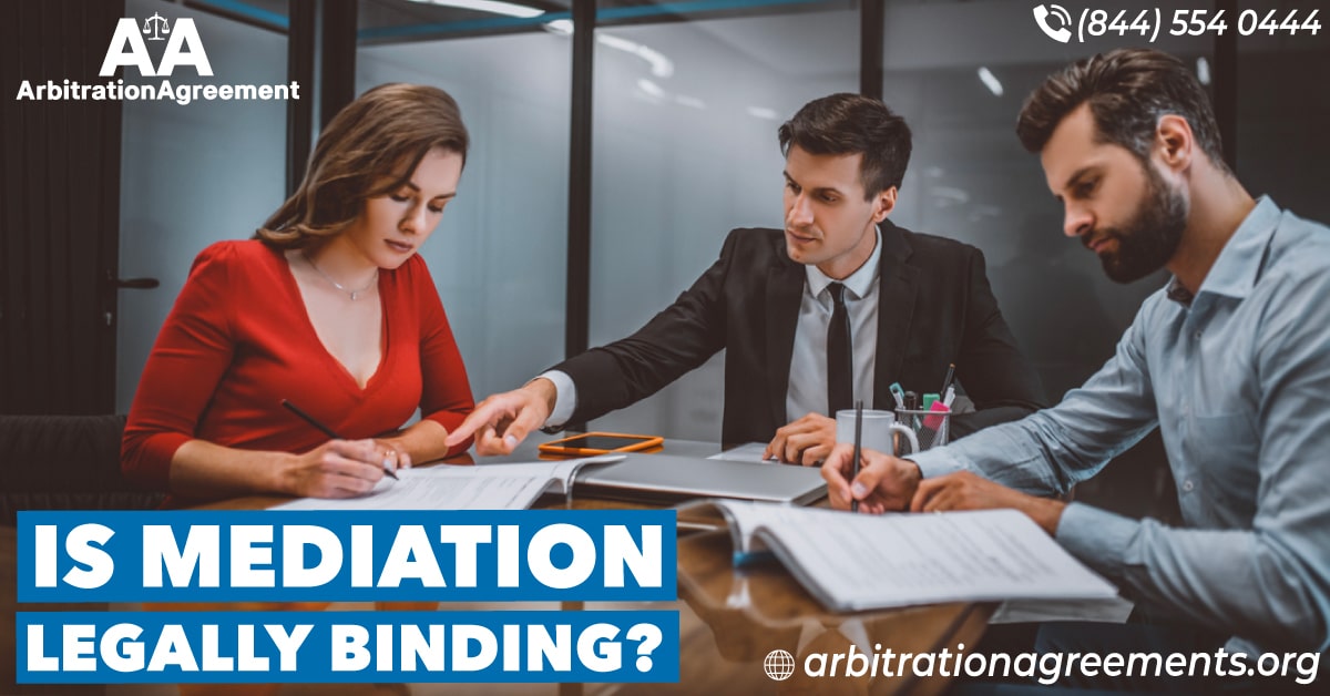 Is Mediation Legally Binding? post