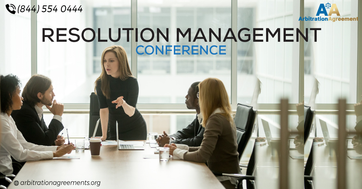 Resolution Management Conference post