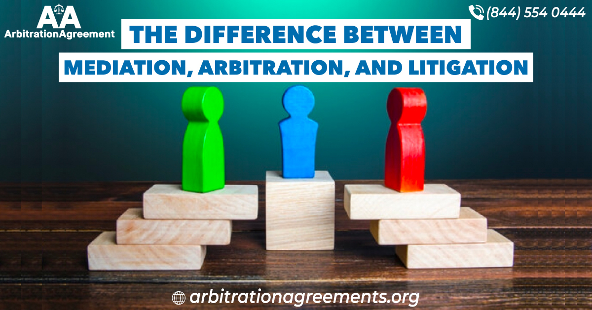 The Difference Between Mediation Arbitration and Litigation post