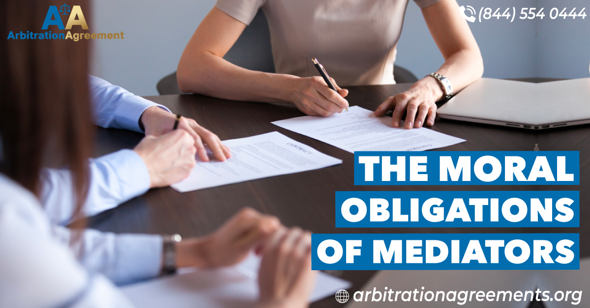 The Moral Obligations of Mediators post