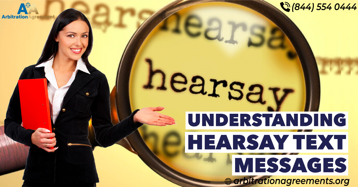 Understanding Hearsay Text Message post