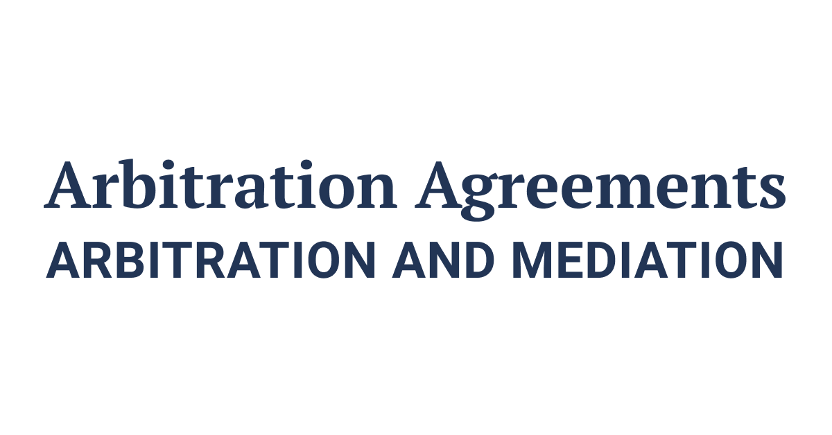 does-arbitration-mean-settlement-new-aa